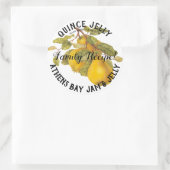 Quince Jelly Produit Étiquette d'entreprise (Sac)