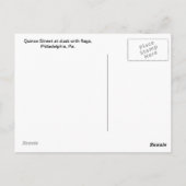 Quince Street, Philadelphie Carte Postale (Dos)