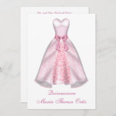 Quinceanera 15e verjaardag Uitnodiging (Voorkant / Achterkant)