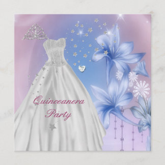 Quinceanera 15e verjaardagsfeestje kaart