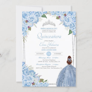 Quinceanera Assepoester Prinses Verjaardag Kaart