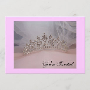 Quinceanera/B-daagse uitnodiging