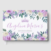 Quinceanera blanc floral (Recto)