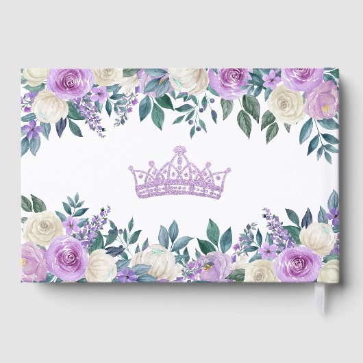 Quinceanera blanc floral (Verso)