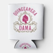 Quinceanera Dama Blikjeskoeler (Voorkant)