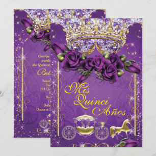 Quinceañera et Sweet 16 Invitations de fête