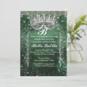 Quinceañera et Sweet 16 Invitations de fête (Debout devant)