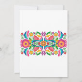 Quinceañera Fête d'anniversaire Invitation (Dos)