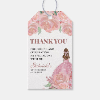 Quinceanera Floral Blush Pink Mis Quince Anos Cadeaulabel