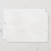 Quinceanera Glitter Jurk Diamond Foto Uitnodiging (Achterkant)