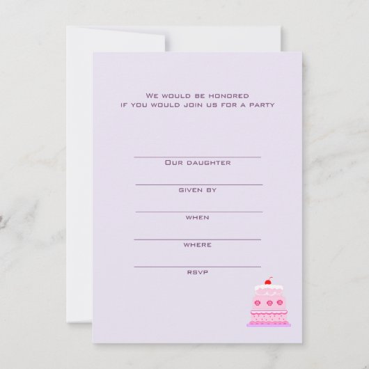 Quinceanera Invitation (Dos)