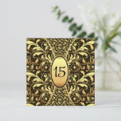 Quinceanera Invitation (Debout devant)