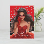 Quinceanera Invitation (Debout devant)