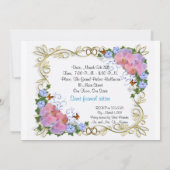 Quinceanera invitation 15e anniversaire (Dos)