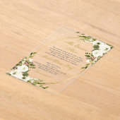 Quinceanera invitation acrylique en espagnol (Poser)