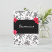 Quinceanera Invitation / Douce Quinze (Debout devant)