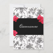 Quinceanera Invitation / Douce Quinze (Devant)