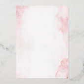 Quinceanera invitation en espagnol (Verso)