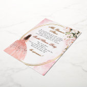 Quinceanera invitation en espagnol (Rotation)