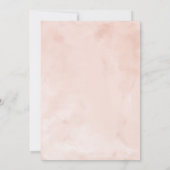 Quinceanera Invitation Espagnol Blush Gown Floral (Dos)