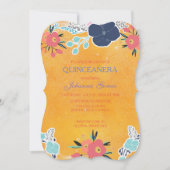 QUINCEAÑERA INVITATION JOUR ROCKABILLEMENT DE LA M (Devant)