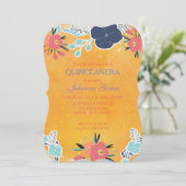 QUINCEAÑERA INVITATION JOUR ROCKABILLEMENT DE LA M (Debout devant)