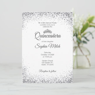 Quinceanera Invitation Minimalist