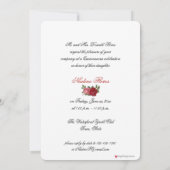 Quinceanera Invitation Roses Roses Roses Roses Ros (Dos)