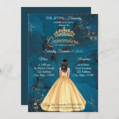 QUINCEANERA KAART (Voorkant / Achterkant)