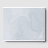 Quinceanera Livre d'hôtes Robe bleue Floral (Verso)