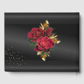 Quinceañera livre d'hôtes Roses rouges Arrière - p (Verso)