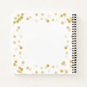 Quinceañera Livre d'or Balloons Confetti (Dos)