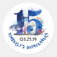 Quinceañera Onder het Zee 15e Verjaardag