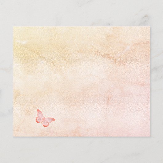 Quinceanera pampas blush budget behalve datum flyer (Achterkant)