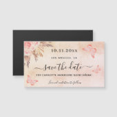 Quinceanera pampas butterfly behalve de datummagne (Voorkant / Achterkant)