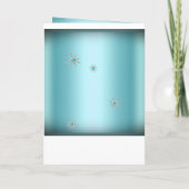 Quinceanera Programma Blauwgroen Aqua Cobalt Blauw (Achterkant)