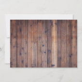 Quinceanera Rustic Lavender Flowers & Lantern Kaart (Achterkant)