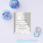 Quinceanera Sildac-jurk Flyer (Enkel)