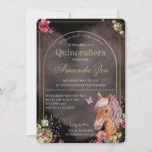Quinceañera/Sweet 16 Invitation design Cheval (Devant)