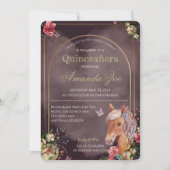 Quinceañera/Sweet 16 Invitation design Cheval (Devant)