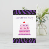 Quinceanera Uitnodiging (Staand voorkant)