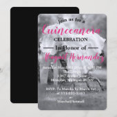 Quinceanera-viering Feestdagenkaart (Voorkant / Achterkant)