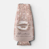 Quinceañeras Sweet 16th 15th Bridal Sparkly Kiss Flesjeskoeler (Voorkant)