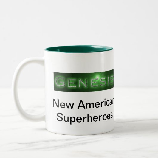 Quincey's "Genesis" Coffee Mok (Links)