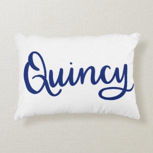 Quincy Dainty Scripts Coussin