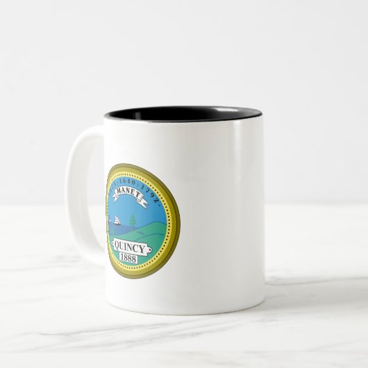 Quincy MA Mug (Devant gauche)