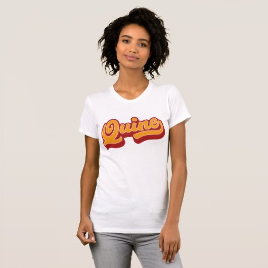 Quine, Dorische dialect T-shirt (Voorkant volledig)