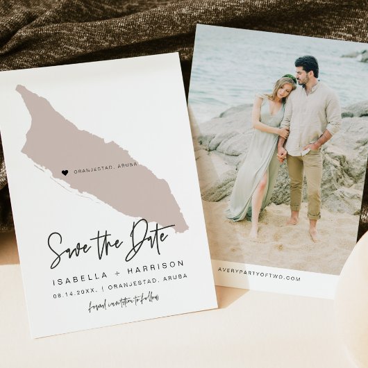 Quinn Blush rose Aruba Carte Photo Enregistrer la 