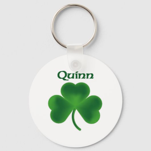 Quinn Shamrock Sleutelhanger (Voorkant)