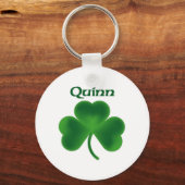Quinn Shamrock Sleutelhanger (Voorkant)